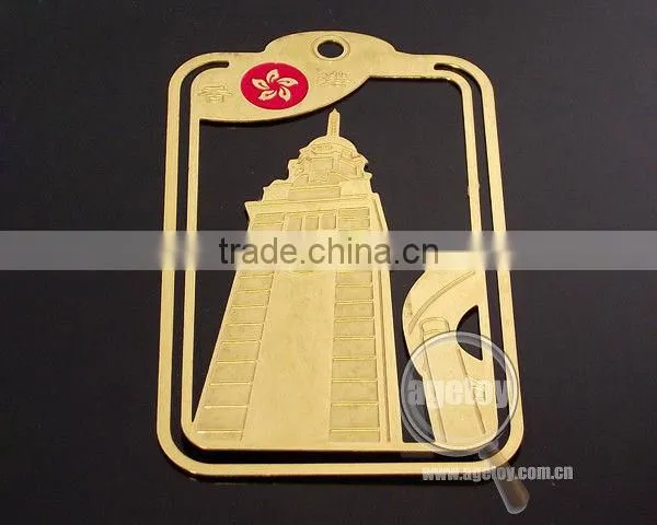 Promotional Metal Bookmark Etched