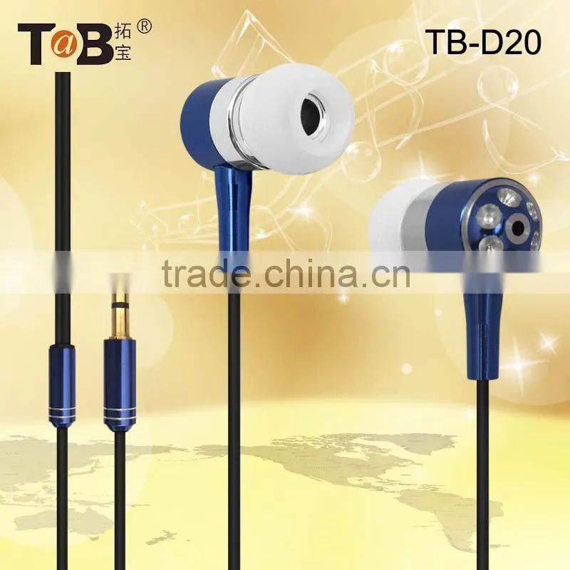 Self Design Metal Earphone Cheap Designer Headphone in Chia 10mm Neodymium Driver Earphone