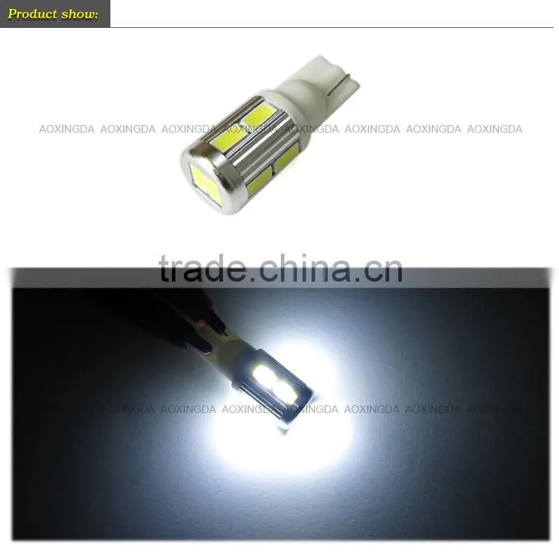 T10 wedge 10LED 5630 LED interior light bulb