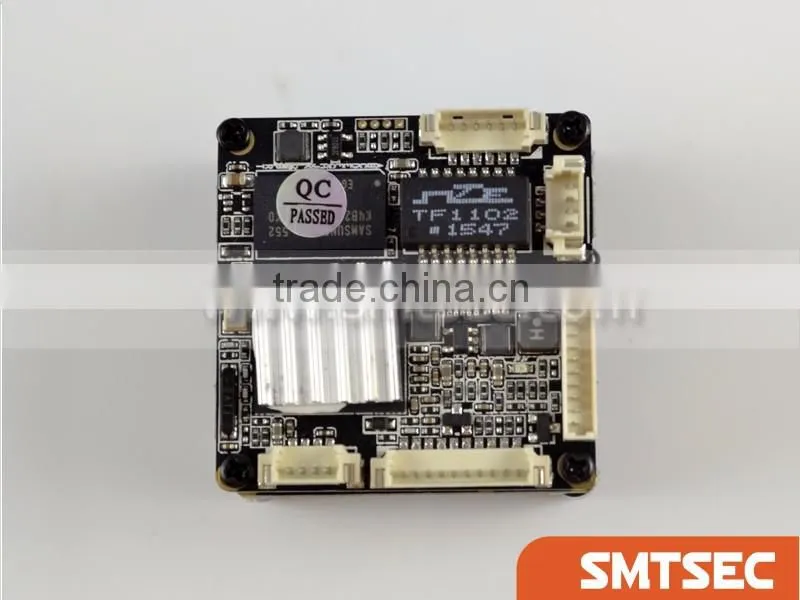 Auto IRIS WDR IP Board Camera Module PCB 1080P 2.0MP Panasonic Sensor Hi3516A ONVIF P2P Network Audio USB RS485 (SIP-E229AI)