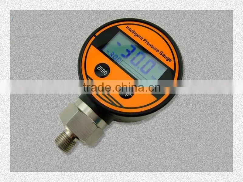 Pressure range -0.1~0~100Mpa Digital nitrous gauge with lcd display