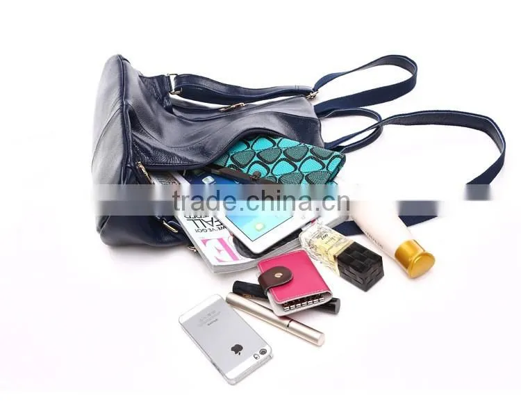 China suppliers wholesale custom leather backpack bags for ladies