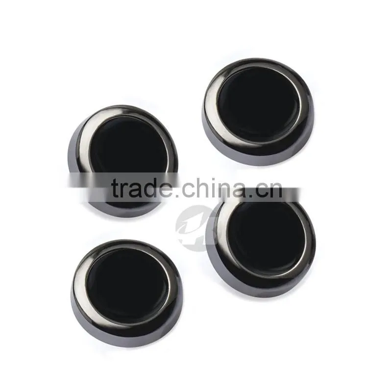 Newest Fashion Black Sleek Spring Snap Button