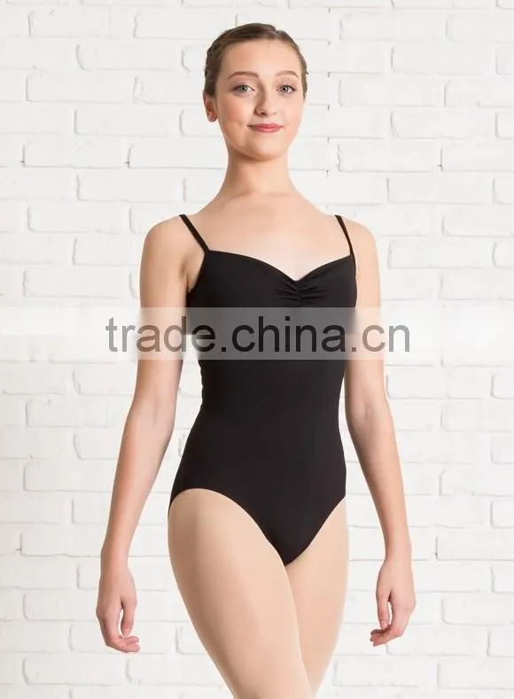 Girls Mesh high cut Camisole sexy ballet leotards