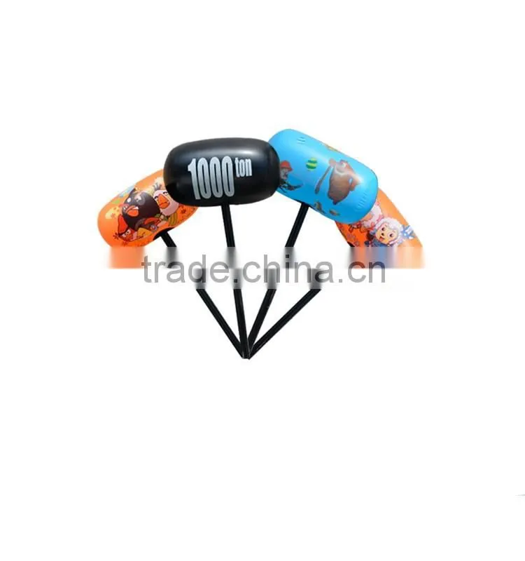 Inflatable cheering hammer /inflatable thunder hammer/inflatable noise hammer