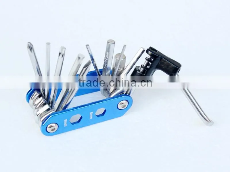 Mountain Bicycle Multi RepairTool with A T25 Disc Brake Tool