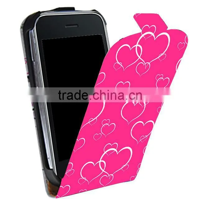 PRINTED PU MAGNETIC LEATHER CASE, FLIP LEATHER CASE FOR LG L FINO