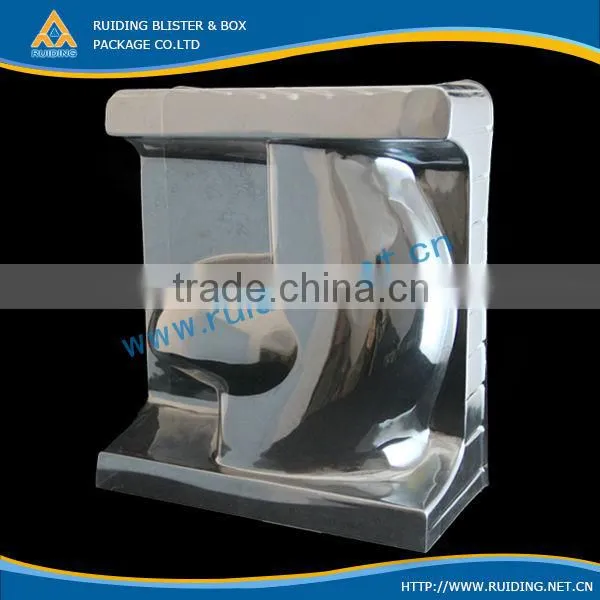 blister toy packaging clear pet tray