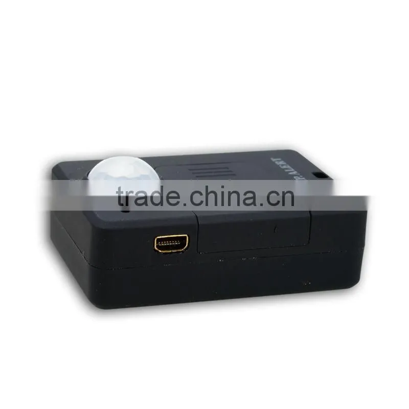 Mini MP Alert Wireless Motion Detection GSM Monitor Infrared Sensor PIR Alarm