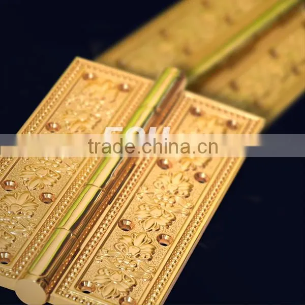 China Hardware hotel Retro Style copper brass type of door hinge