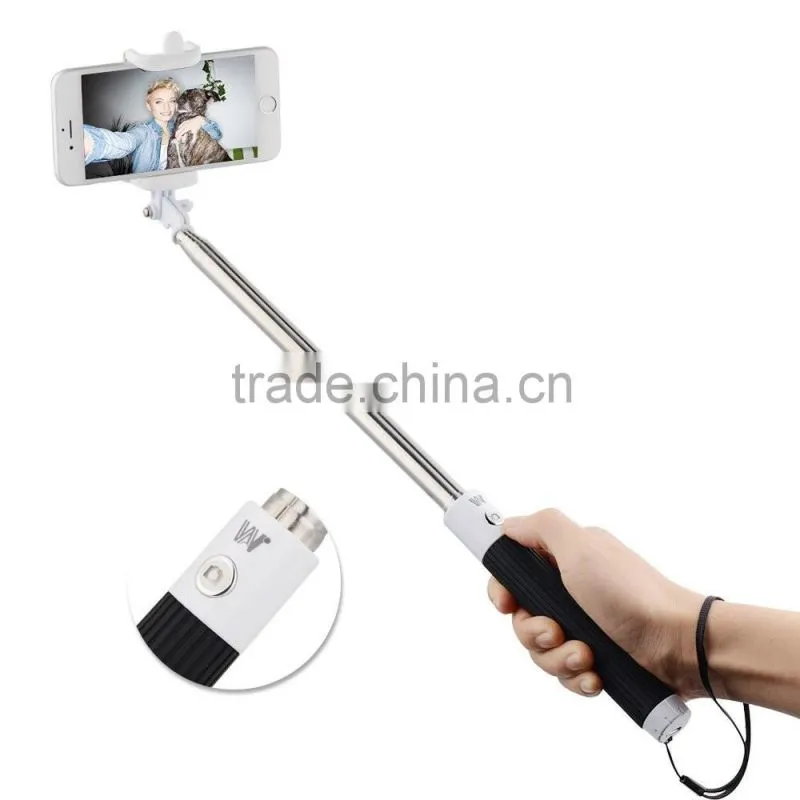 2015 newest design good quality extendable mini monopod foldable selfie stick with trade assurance