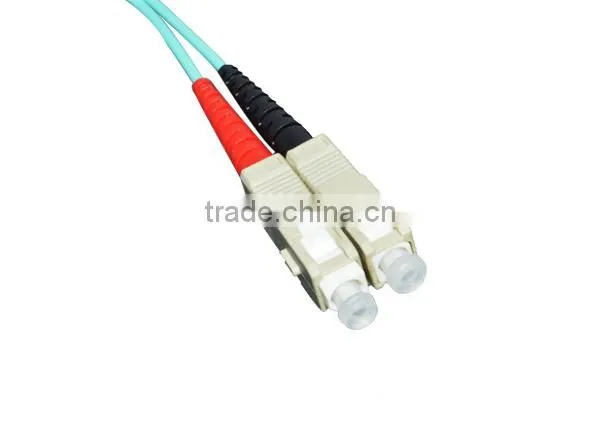 high quality single mode/multimode fiber optic patch cord with SC fast connector