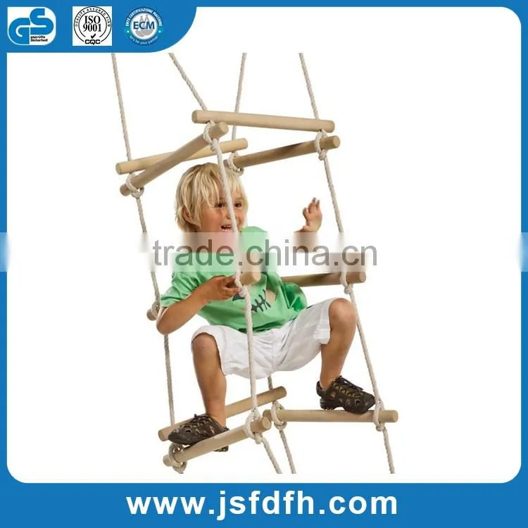 Indoor And Outdoor Safety Climb Ladder Children Climbing Ladder For Entertainment System