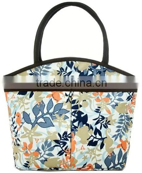 European and American style printing women handbag factories in china