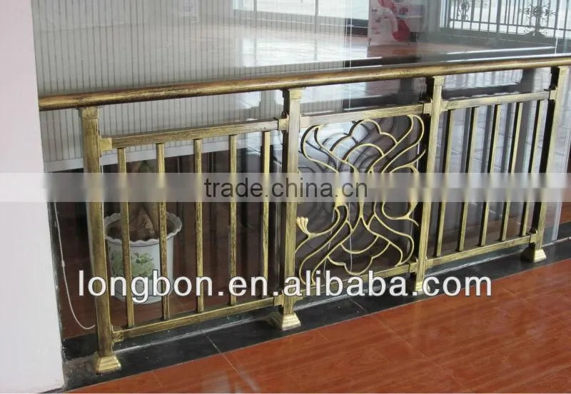 Top-selling classical wrought iron grill design for balcony
