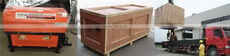 CNC coiled wire rebar straightening and cutting machine