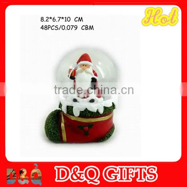 Poly Snow Globe, Christmas Snow Globe, Glass Snow Globe