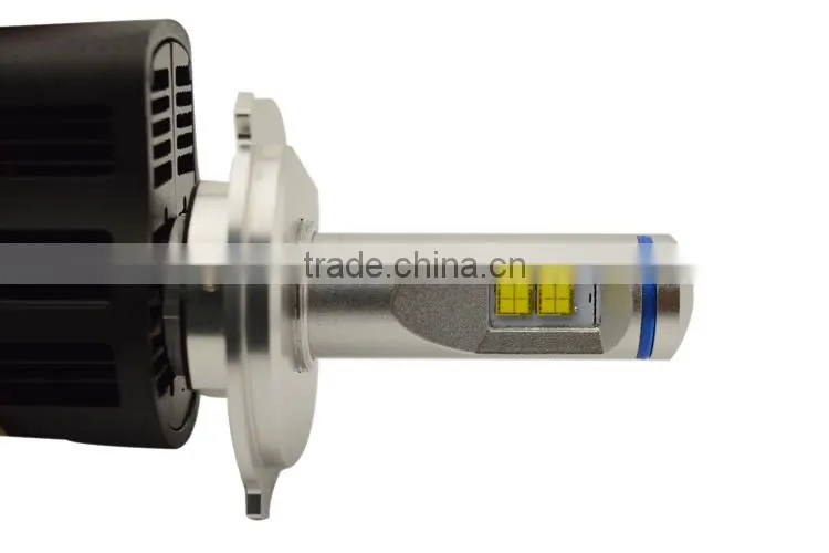 Factory direct sale 55w 5200lm high/low beam led headlight H4 car headlight conversion