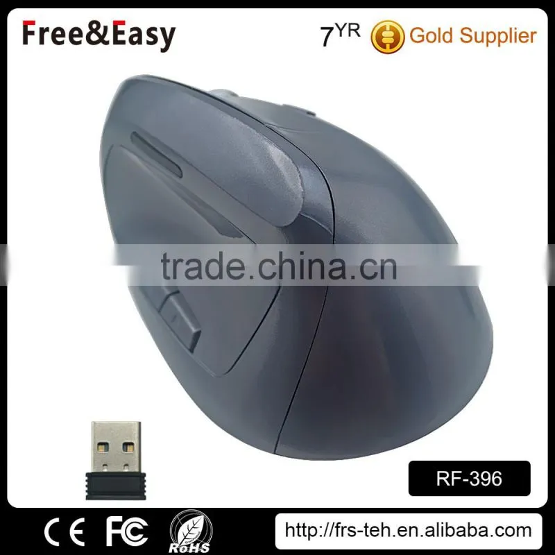 Ergonomic Vertical logo mouse computer for laptop