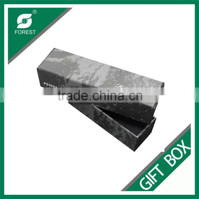 PRINT BLACK CARDBOARD PEN BOX GIFT PEN BOX