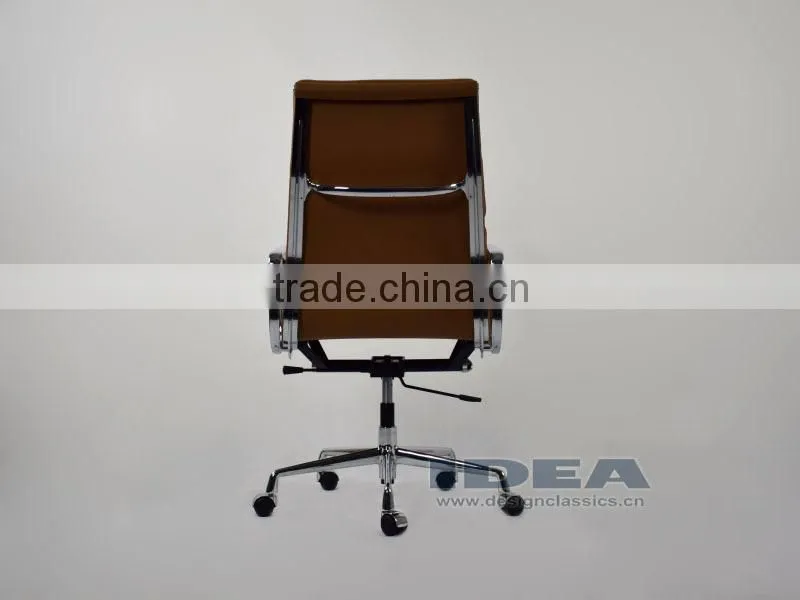 Replica EA219 Charles Office Chair - Tan Color Genuine Leather