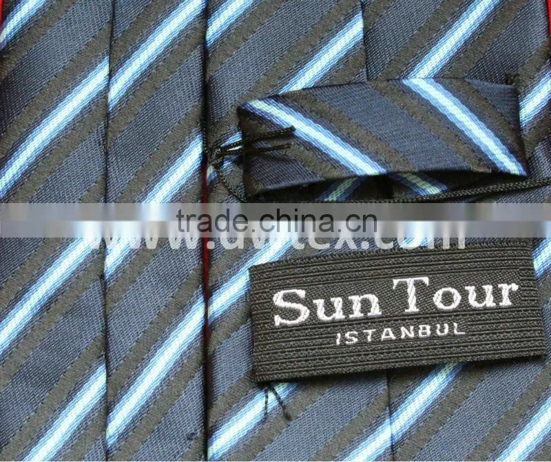 Fashion stripe man style hair silk ties