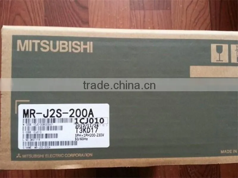Original new MR-J2S-200A 220v 2kw mitsubishi servo motor driver