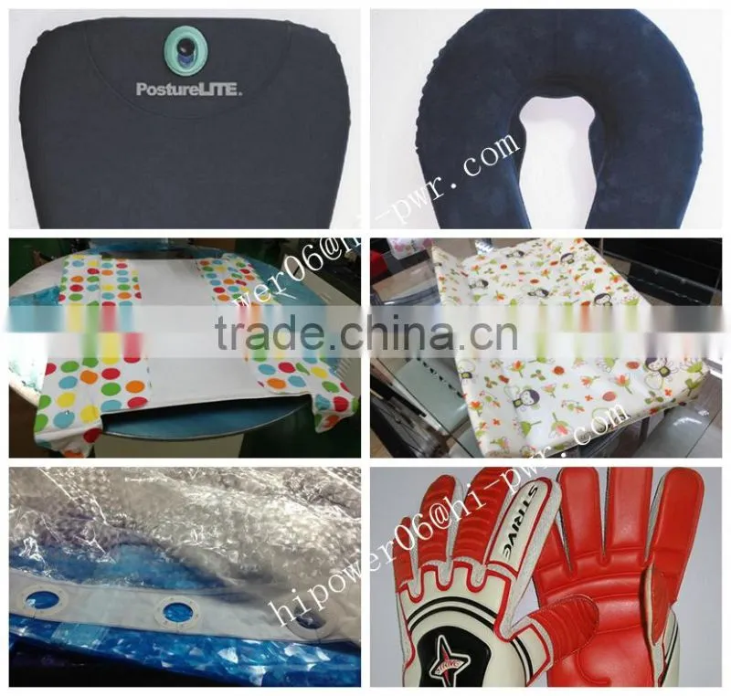 High frequency pu leather welding & embossing machine
