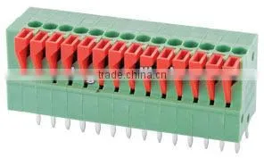Spring Clamp Terminal Block, Pitch 2.54mm, TB141V