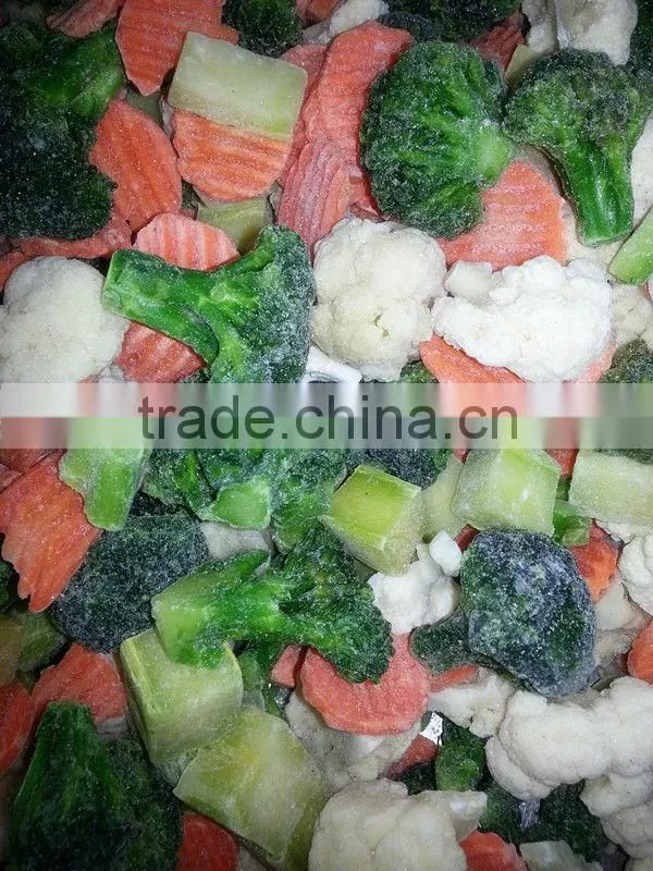 IQF frozen mixed vegetables price