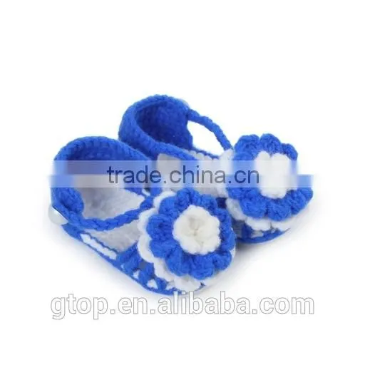Wholesale Baby Handmade Crochet Shoes Supplier for 1-10 months old S-0027