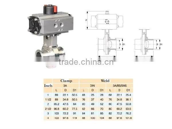 Sanitary Butterfly Valve