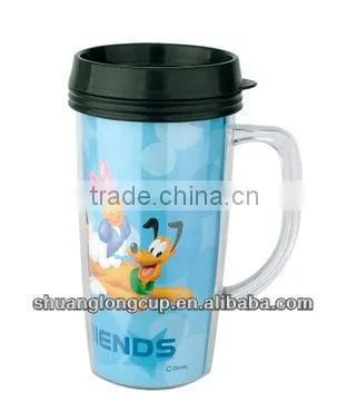 plastic kids watering can 450ml coffee cup mug designs wholesale