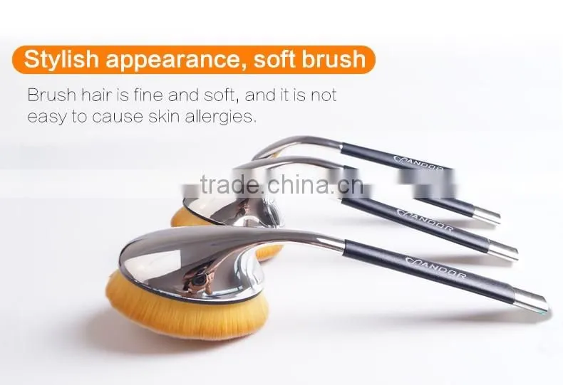 New arrival 9 piece cosmetic makeup brush set can make your own brand