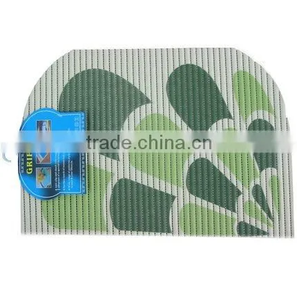 Cute shape printed anti slip pvc foam child playing mat