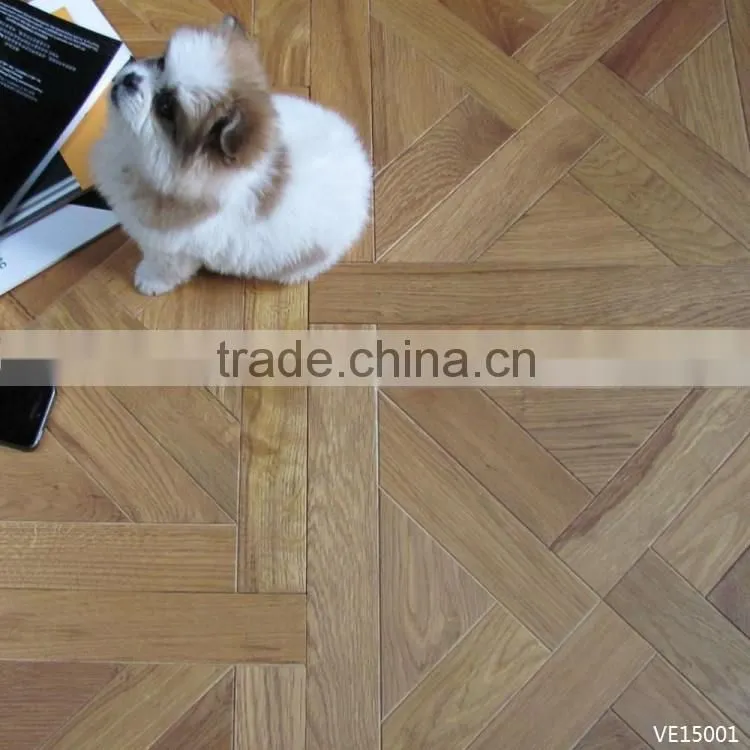 Antique Design Versailles Oak Parquet Wood Floor