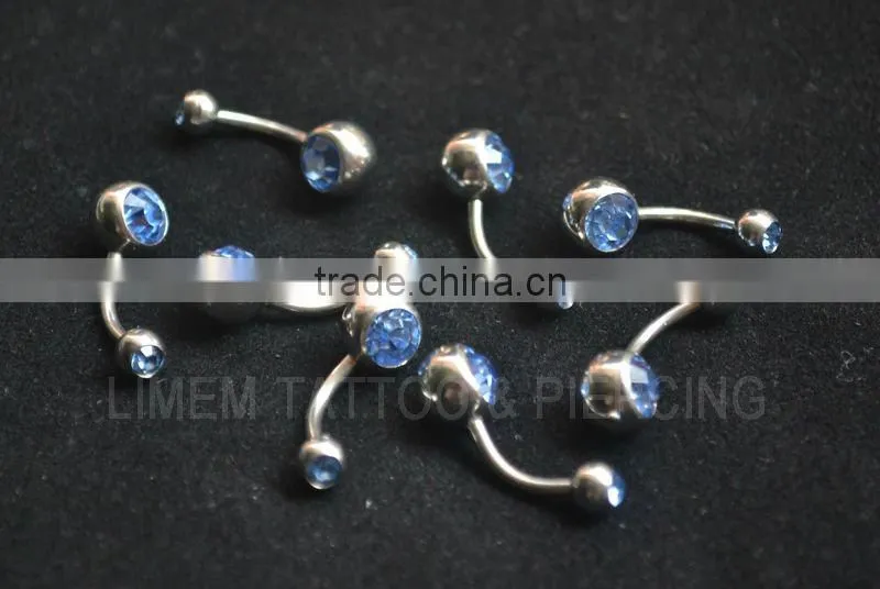 UV Acrylic Tongue Barbel/Nipple Ring Body Piercing Jewelry
