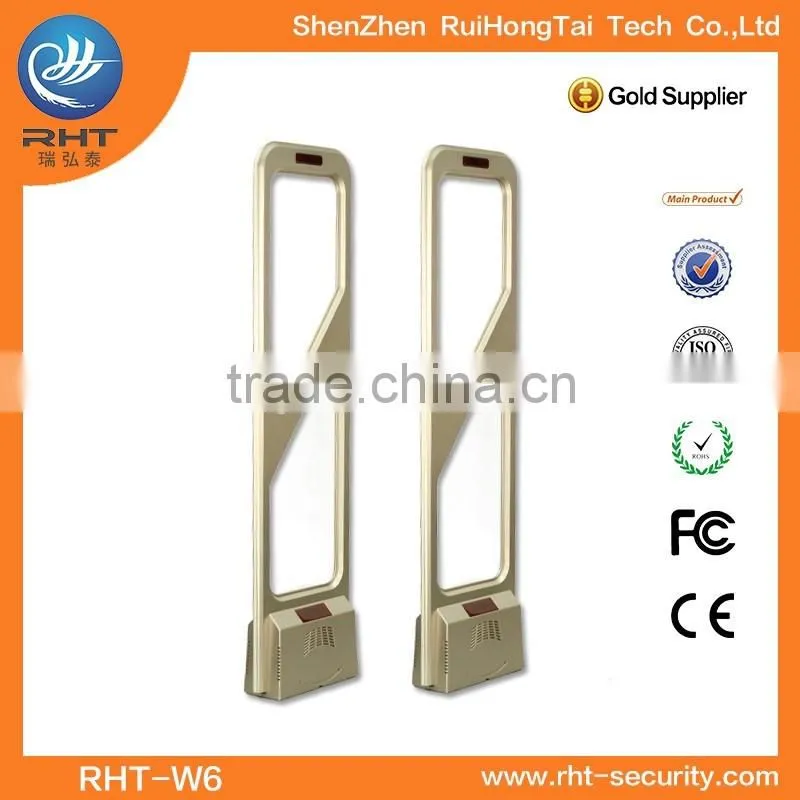 RHT supermarket security antenna golden ABS AM anti theft system