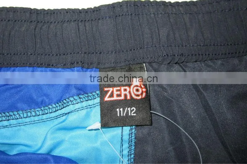 men 100% polyester print custom board shorts