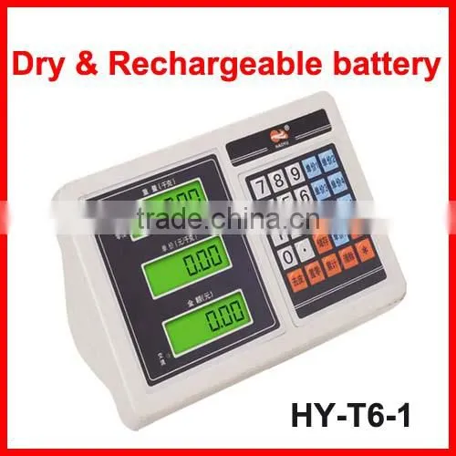 Digital weighing scale indicator