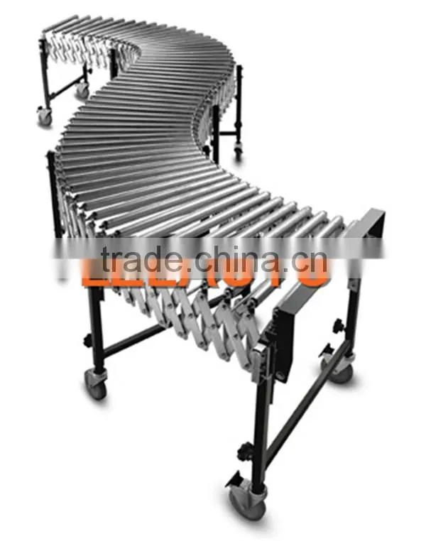 Telescopic roller Conveyor