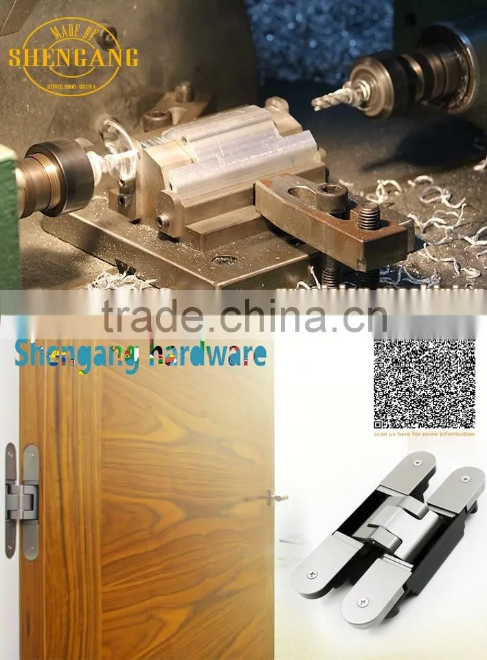 3way adjustable concealed hinges silent door hinge