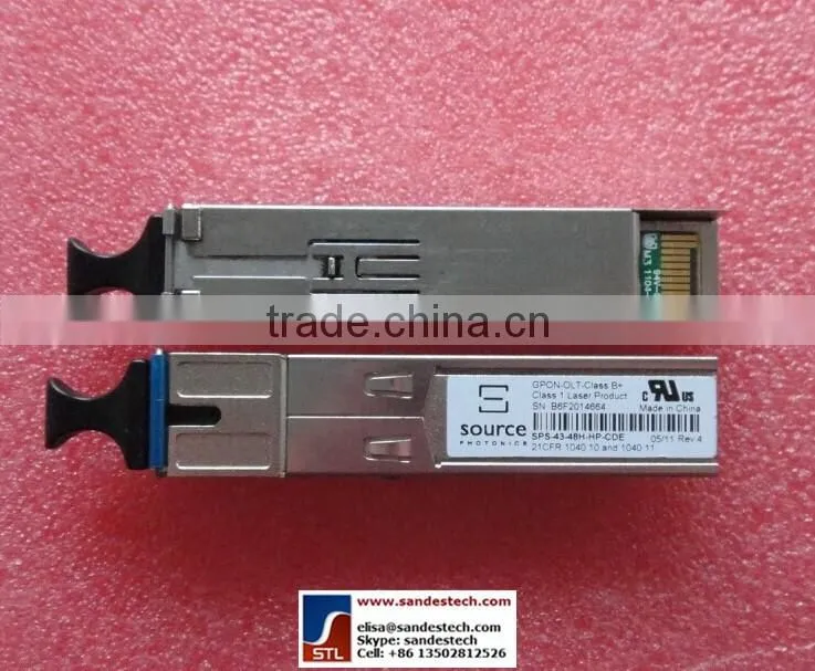 Source GPON-OLT-Class B+ SPS-43-48H-HP-CDE for Huawei GPBD GPBH ZTE GTGO GTGH GPON olt transceiver