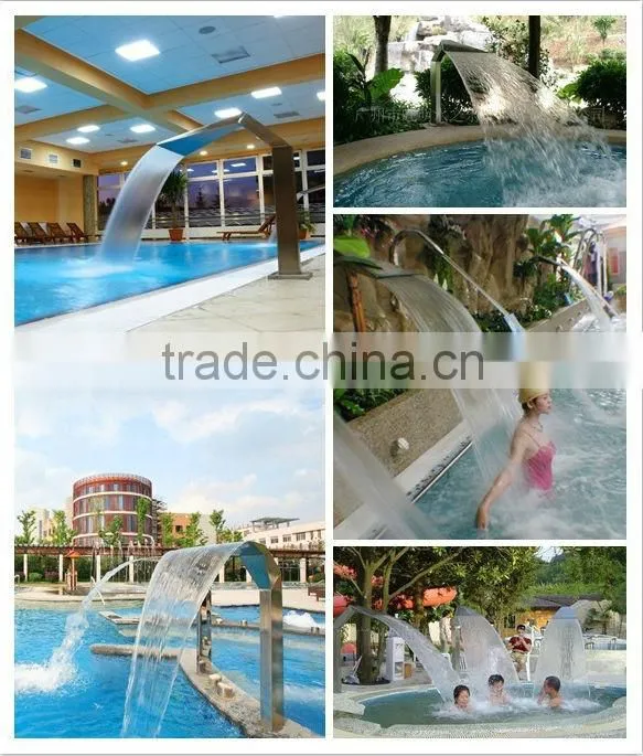 1m with lighting decoration indoor wall waterfall