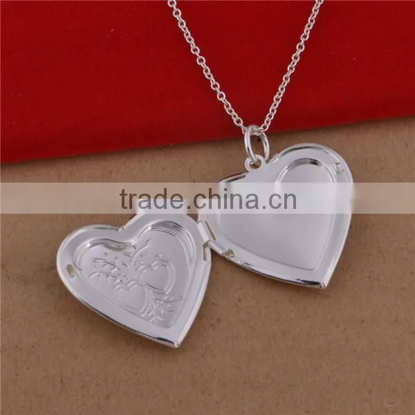 heart plated 925 snake thick silver chain necklace patterns