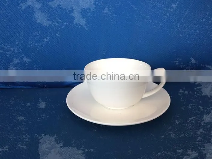 160cc tangshan manufacturer customized ceramic Bone China Cup&Saucer Set