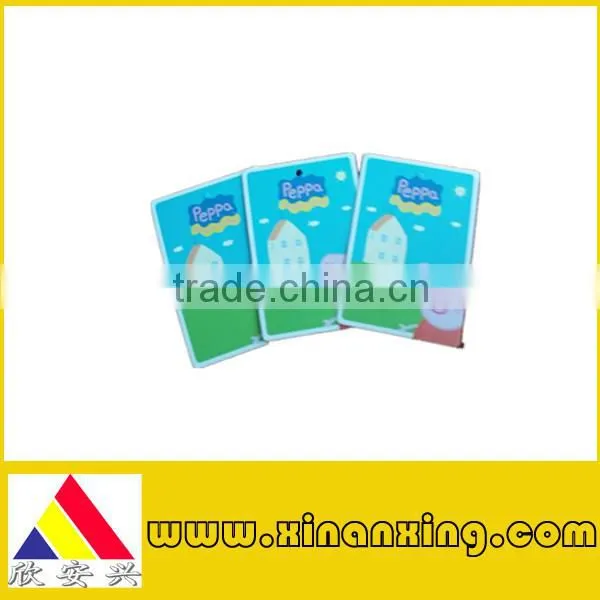 kids hang tags with animal printing