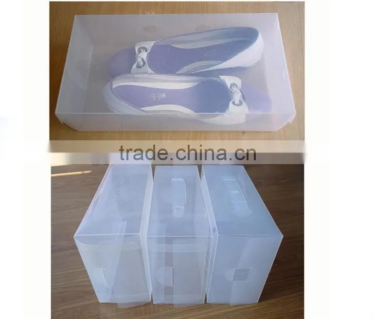 clear plastic drawer shoe box