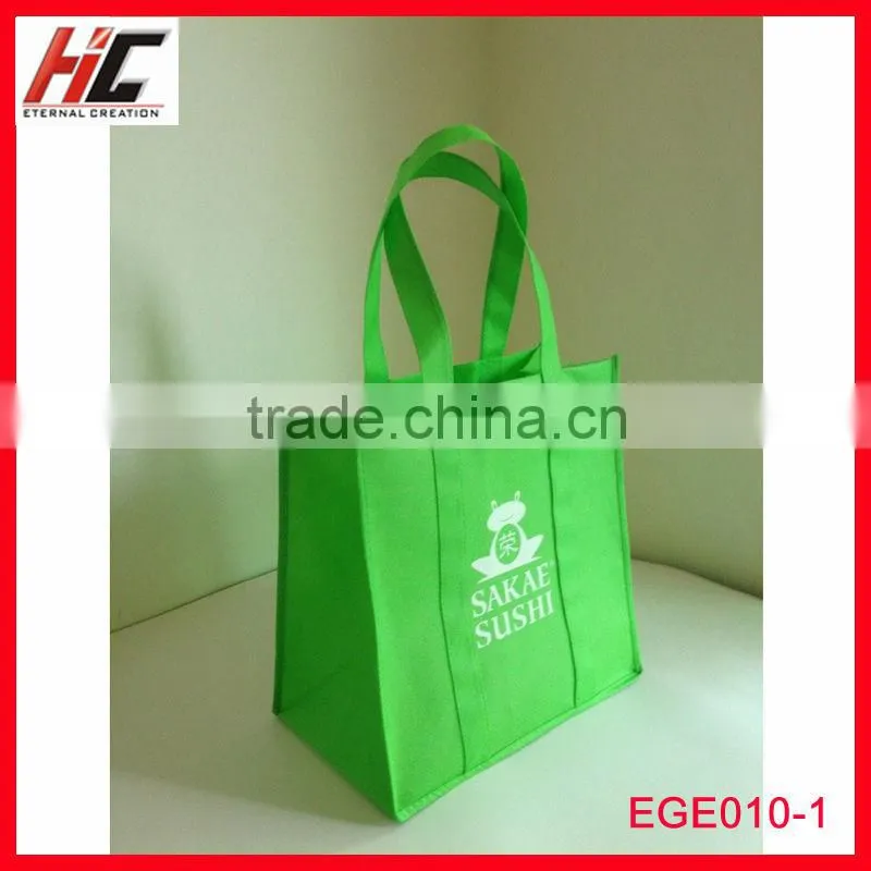 Yiwu factory custom cheap and high quality Non woven Shopping Bag eco sling bag