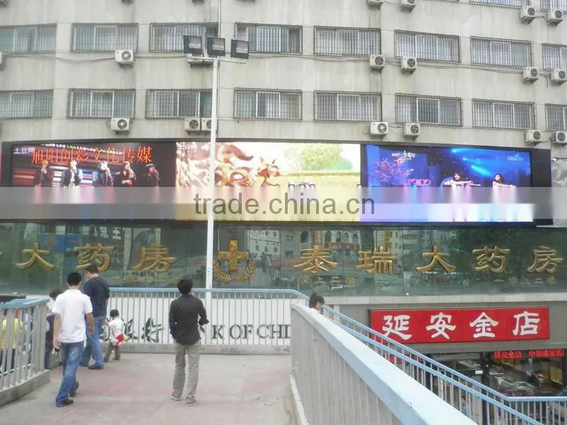 P12 outdoor led wall display/screen, true color outdoor waterproof LED billboard
